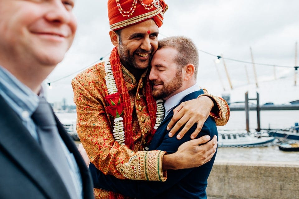 Indian Trinity Buoy Wharf wedding London-31