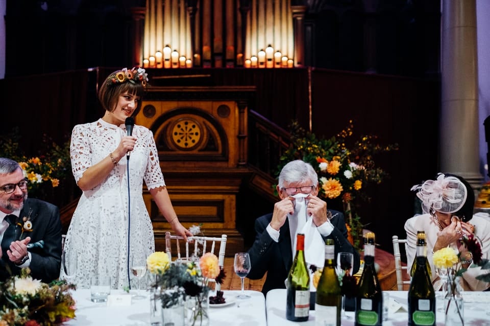 best wedding documentary photographer London both parents crying